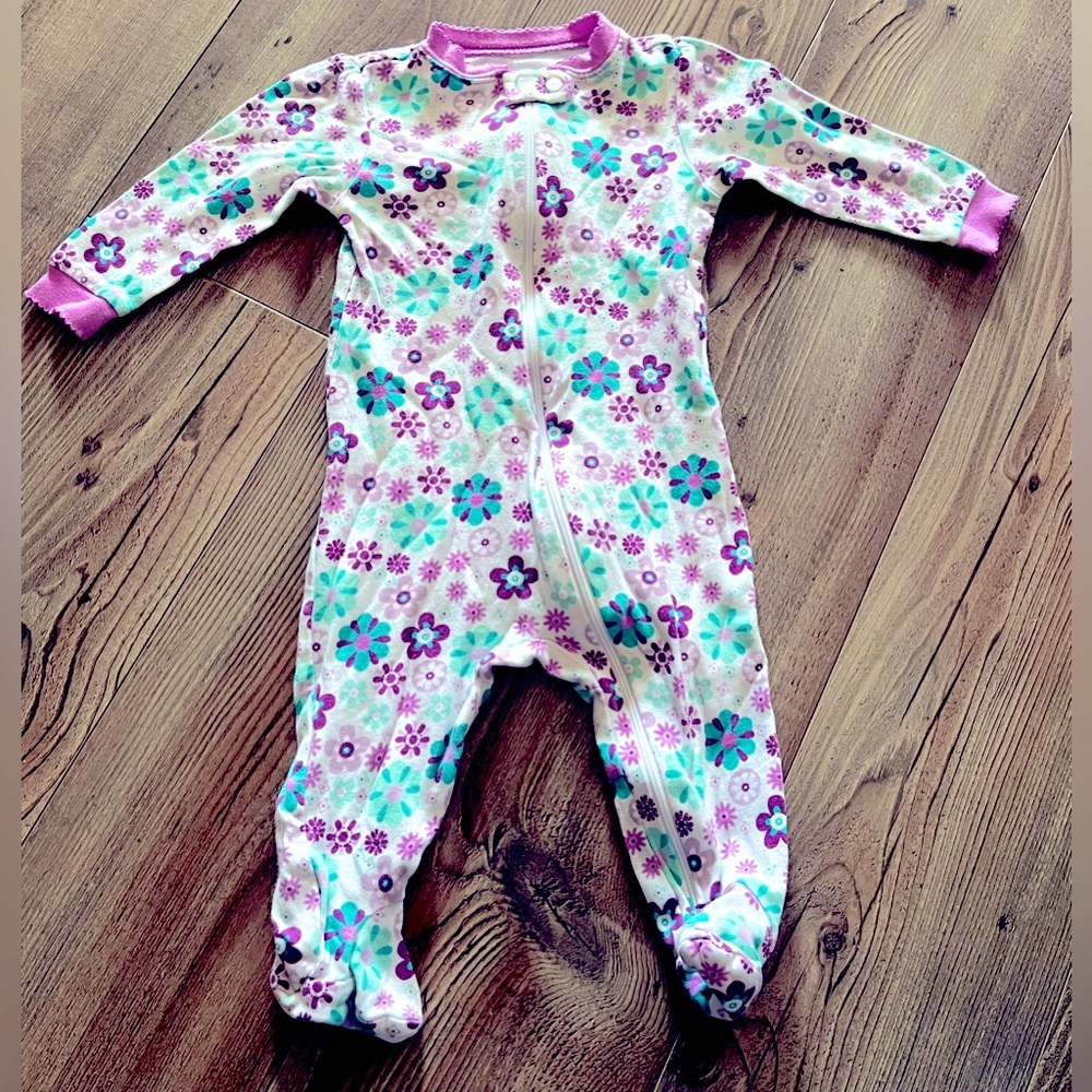 Floral Onesie 6-9M